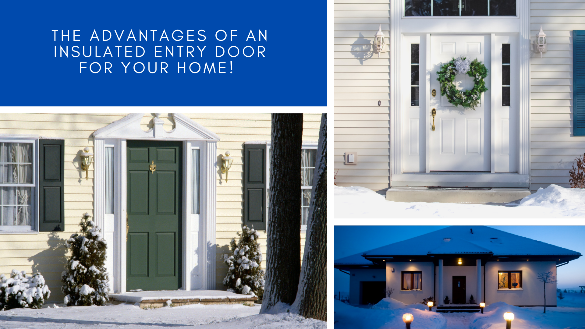 The Advantages of an Insulated Entry Door for your Home! insulated entry door