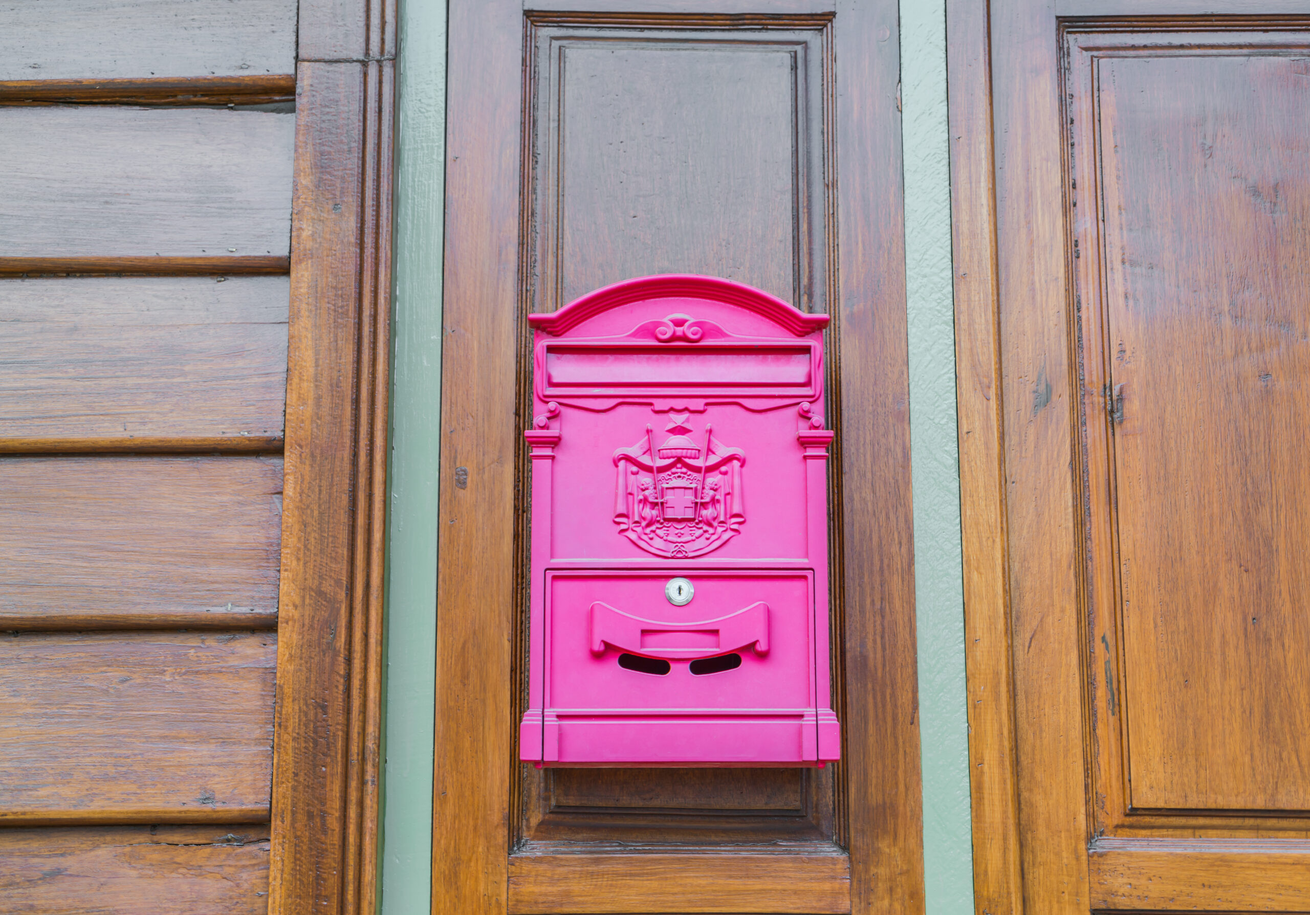 Red mail box 