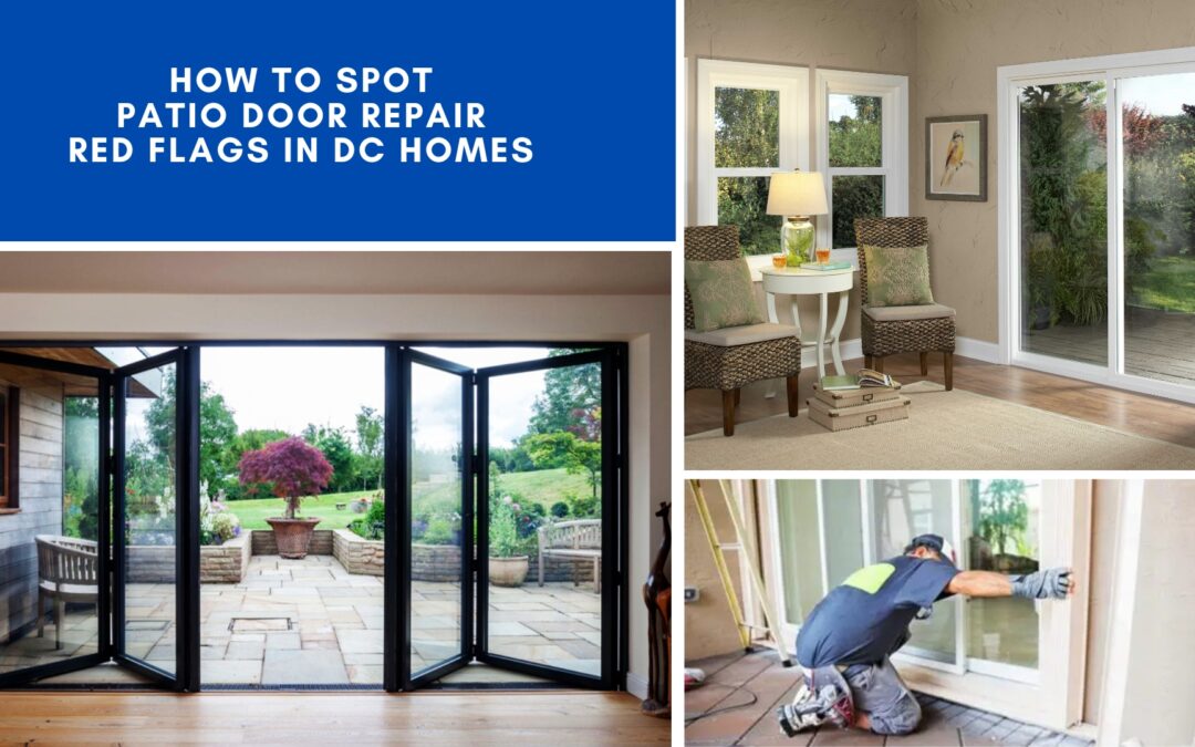 How to Spot Patio Door Repair Red Flags in DC Homes