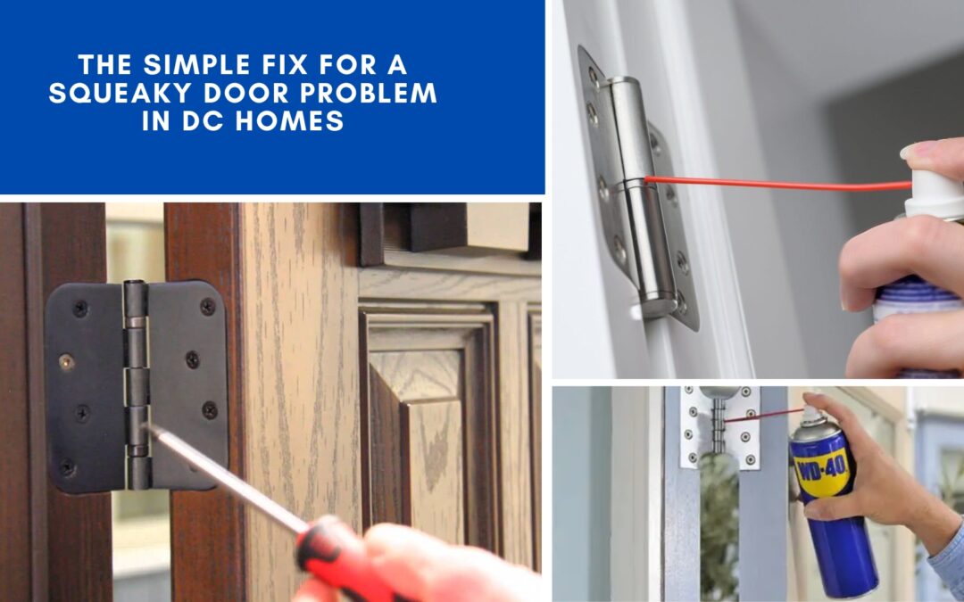 The Simple Fix For A Squeaky Door Problem in DC Homes