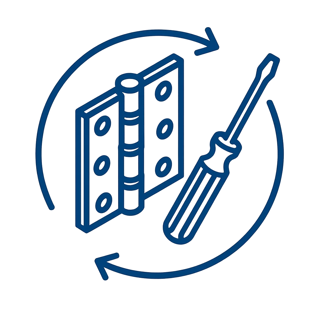 Hinge and Hardware Replacement