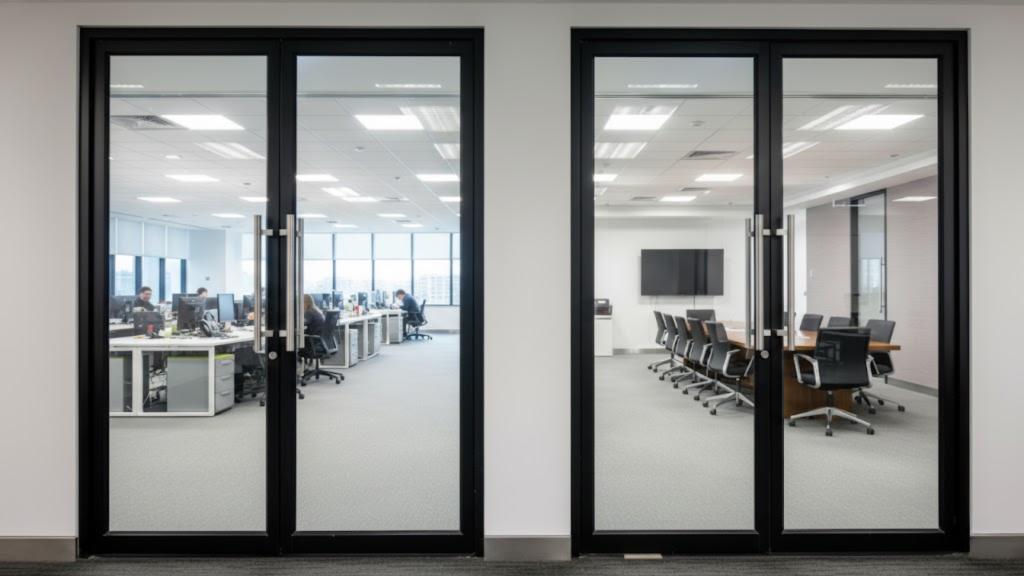 Aluminum door frame repair in Virginia