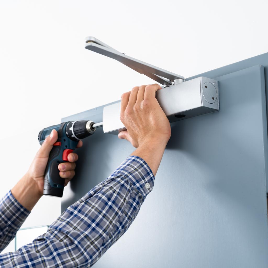 Door closer alignment and replacement service in Bethesda MD